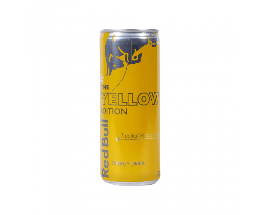 Red Bull Yellow Edition Enerji İçeceği Tropikal Meyve 250 ml