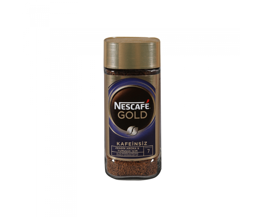 Nescafe Gold Kafeinsiz 100 Gr