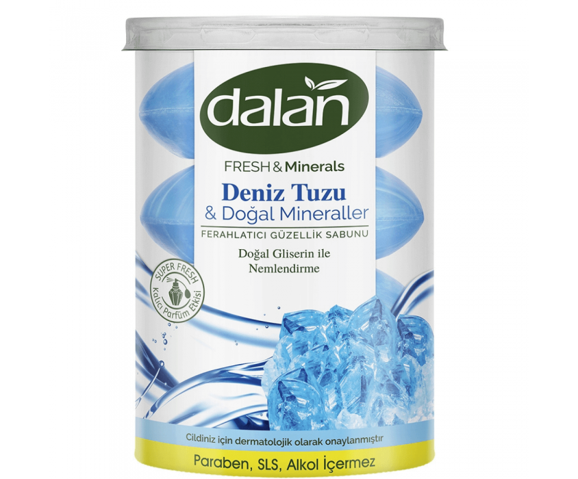 Dalan Deniz Tuzu & Doğal Mineraller Sabun 4x110 gr