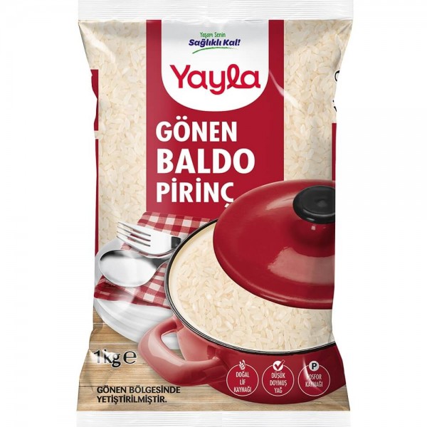 Yayla Gönen Baldo Pirinç 1 kg