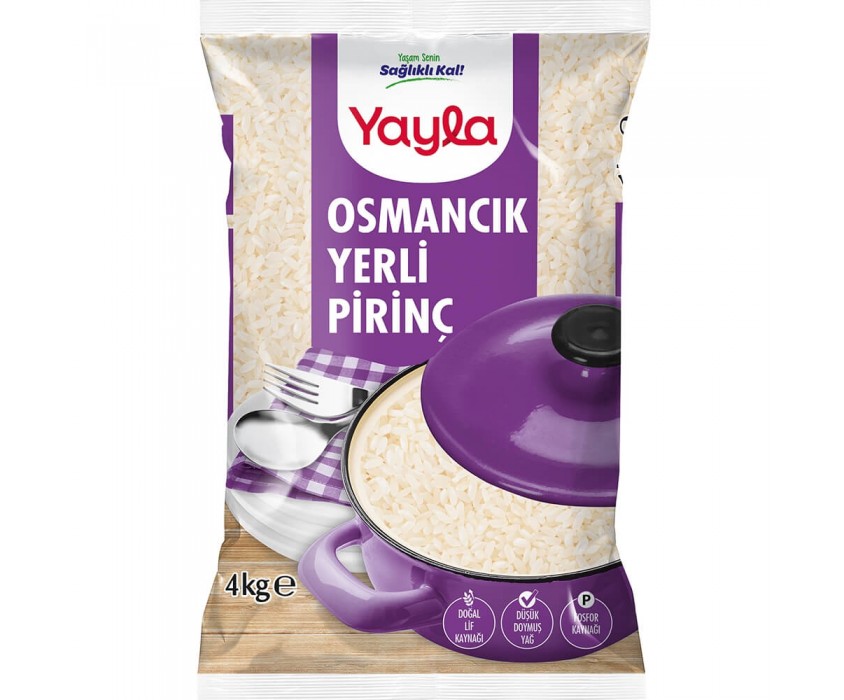 Yayla Osmancık Pirinç 4 kg