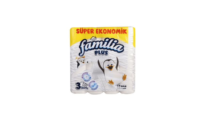 Familia Plus 3 Katlı Tuvalet Kağıdı 32'li