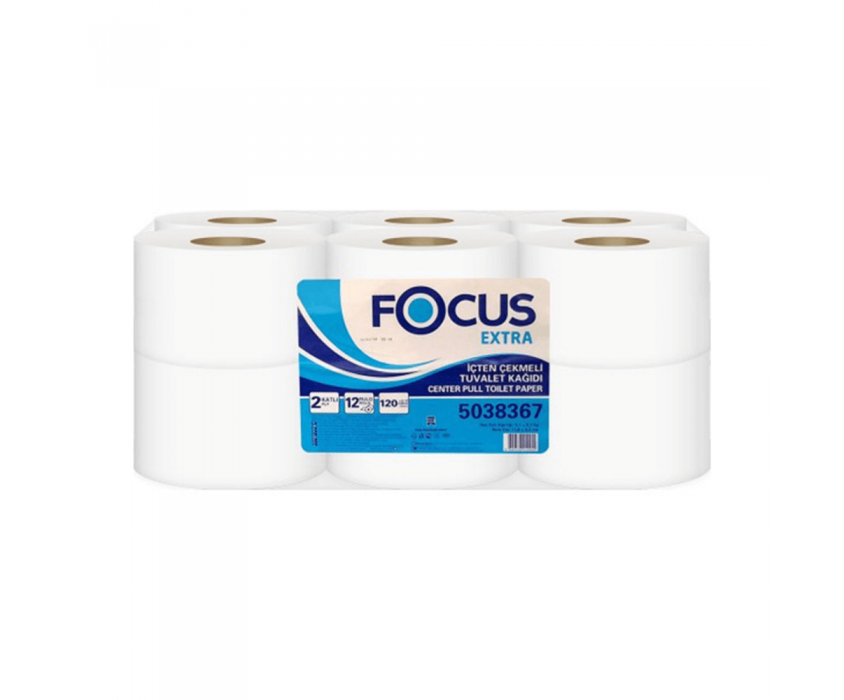 Focus Extra İçten Çekmeli Tuvalet Kağıdı 12'li